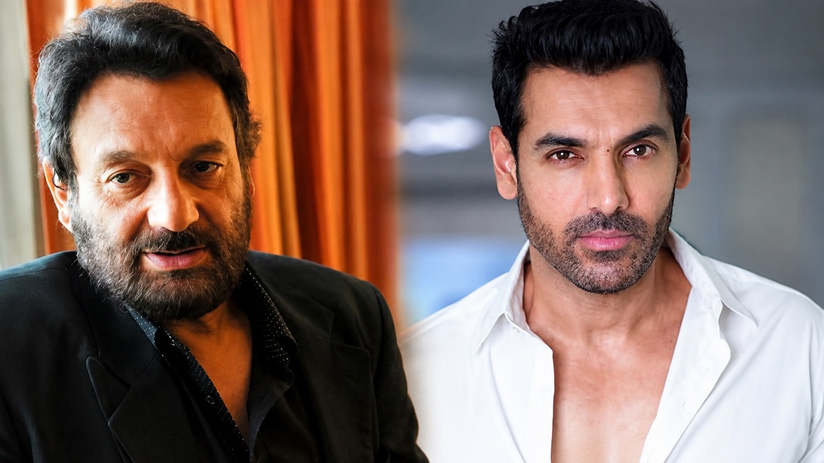 John Abraham and filmmaker Shekhar Kapur during separate public appearances.