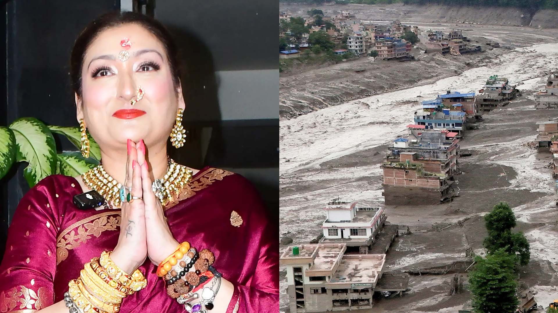 Sunita Ahuja speaking about her connection to Nepal